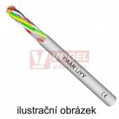 PAAR-LiYY 34x2x0,25mm2 flexibilní párový PVC kabel, barevné značení žil