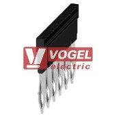 ZQV 4N/ 6 BK propojka  6-pólová černá, rozteč 6,1mm (2810910000)