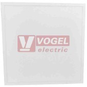 Svítidlo LED panel  40W (DAISY VIRGO 830-40W/WF) [1/2]  BEZ ZDROJE, přisazený čtverec, rámeček bílý, 3400lm, 3000K, teplá bílá,  IP20, rozměr 595x595mm, tl. 9mm (GXDP073)