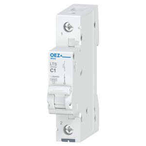 Jistič 1P   1,0A C (LTS-1C-1) Ue AC 230/400V/DC60V, 10kA (OEZ 41968)