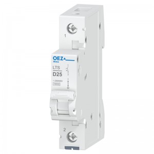 Jistič 1P  25A D (LTS-25D-1) Ue AC 230/400V/DC60V, 10kA (OEZ 41995)