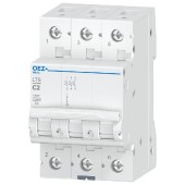 Jistič 3P   2,0A C (LTS-2C-3) Ue AC 230/400V/DC180V, 10kA (OEZ 42099)