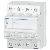 Jistič 3P+N  40A C (LTS-40C-3N) Ue AC 230/400V/DC180V, 10kA (OEZ 42150)