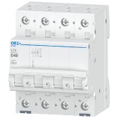 Jistič 3P+N  40A D (LTS-40D-3N) Ue AC 230/400V/DC180V, 10kA (OEZ 42161)