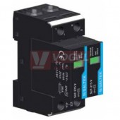 SLP-275 V/2 S svodič přepětí, vhodné pro 1-fázový systém TN-S, 80 kA (8/20), dálková signalizace poruchy