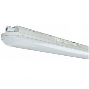 Svítidlo LED průmyslové  33W (LED TRUSTER-CM 3G 33W NW) prachotěsné s PCB LED modulem, 4400lm, 4000K neutrální bílá, IP65, IK08, živ.25000h, úhel vyzař.120°, švh 600x76x66mm, šedá (GXWP319v2)