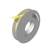 ESG-LP 6/17 MM GE štítek MultiMark pro potisk, značení přístrojů, žlutý, v/š 6x17mm, samolepící, mat. Polyamid, bez halogenu, na cívce (2885790000)