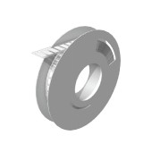 ESG-LP 9/17 MM WS štítek MultiMark pro potisk, značení přístrojů, bílý, v/š 9x17mm, samolepící, mat. Polyamid, bez halogenu, na cívce (2885810000)