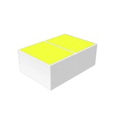 CC-FO 74/101 MM GE Multimark, značení přístrojů ClipCard, štítek š/v 101x74mm, žlutý, samolepící, materiál Polyester (2885740000)