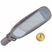 Svítidlo LED pouliční 100W (DAISY BOSTON PLUS 100W NW), 12000lm, 4000K neutrální bílá, IP65, IK08, úhel vyzař. 130°x90°, živ. 30 000h, rozměr švh 221x581x85mm, integrovaný klou 90-180°  (GXDS198)