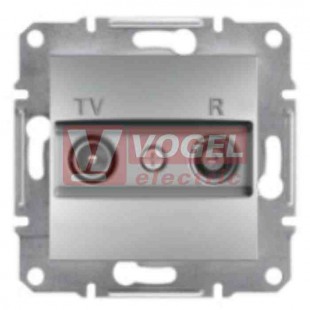 EPH3300361 Zásuvka TV-R, průběžná 8dB, alu