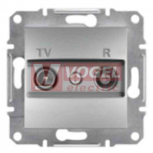 EPH3300361 Zásuvka TV-R, průběžná 8dB, alu