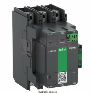 LC1G225EHEN Stykač TeSys G 225A 3P AC3 cívka 48-130V AC/DC standard, 1Z + 1V