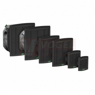 NSYCVF165M115DG Ventilátor CSVS, 165m³/ h, 115V 50/60Hz, rozměr výřezu 223x223mm, rozměr vš 268x248mm, 51dB, IP54, RAL7035