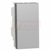 NU313630 Unica tlačítko střídavé ř.6/0, 1M, Aluminium, pružinové svorky