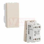 NU316344 Unica přepínač střídavý ř.6, 16A, 1M, barva béžová RAL1013, šroubové svorky