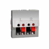 NU348630 Unica svorky reproduktorové 2M, Aluminium