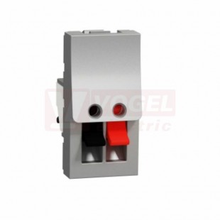 NU348730 Unica svorky reproduktorové 1M, Aluminium