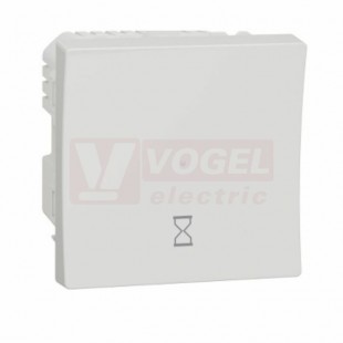 NU353518 Unica časový spínač 10A, 230VAC/50Hz, čas.zpoždění 5min-8h, šroubové svorky, barva bílá RAL9003