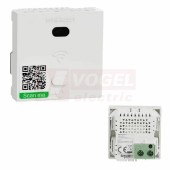 NU360518 Unica wifi repeater, 2M, WPA2-PSK, přenosová rychlost 300 Mb/s (MCS15, 40 MHz), tlačítko ON/OFF, 45x45x39mm, IP20, barva bílá RAL9003