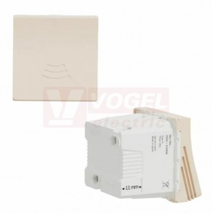 NU378544 Unica bzučák, 2M, 230VAC/50-60Hz, barva béžová RAL1013, nastavitelná hlasitost, 76-80dB, šroubové svorky