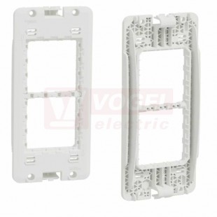 NU7204P Unica montážní rámeček 2 sloupce 4 moduly