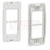 NU7204P Unica montážní rámeček 2 sloupce 4 moduly