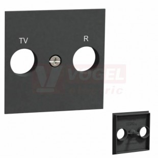 NU944054 Unica centrální deska pro TV/R zásuvku, Antracit