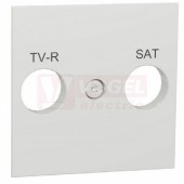 NU944120 Unica centrální deska pro TV-R/SAT zásuvku, barva bílá RAL9003 Antibakteriální