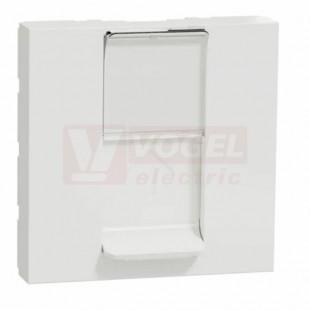 NU946120 Unica centrální deska RJ45 Keystone, 2M, barva bílá RAL9003 Antibakteriální