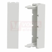 NU986418 Unica záslepka 2x 1/2 modul, barva bílá RAL9003