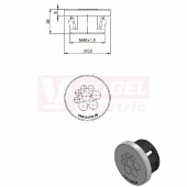 KEL-DPZ-CLICK 40/8 nacvakávací membránová průchodka, šedá RAL7035, vnější pr.52mm, vel.kulat.výřezu 40,4mm, závit M40x1,5, délka závitu 20mm, pro pr.kabelů 4x 3,2-6,5mm, 4x 5-10,2mm (44055)