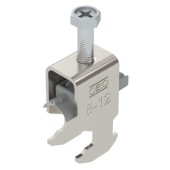 SONAP 8-12  příchytka třmenová kabelová BS-H1-K-12 A2 Třmenová příchytka, 1-nás, 8-12mm, Nerez ocel, materiál 1.4307, A2, 1.4301 bez povrch. Úpravy, dodatečně ošetřeno (1186302)