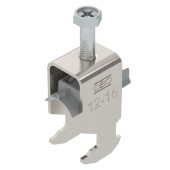 SONAP 12-16 příchytka třmenová kabelová BS-H1-K-16 A2 Třmenová příchytka, 1-nás, 12-16mm, Nerez ocel, materiál 1.4307, A2, 1.4301 bez povrch. Úpravy, dodatečně ošetřeno (1186309)