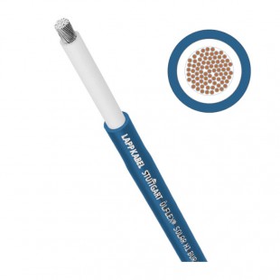 SOLARKABEL ÖLFLEX SOLAR H1 BUR 1X4 BU Solární kabel, 1x 4mm2, modrý plášť, U0/U: 1 /1 kV, zesítěný polyetylen, pevné uložení, bez halogenů (LAPP 38115820)