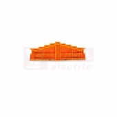 727-217 bočnice pro čtyřpatrovou svorku, bez potisku, oranžová, tl.7,62mm WAGO