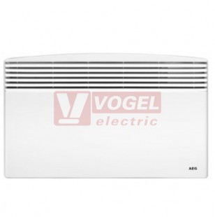 AEG WKL 1503 U přímotop nástěnný 1500W bílý, š590xv450xh100mm, připojení do přístroj.krabice, IP24