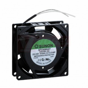 NSYCVF35M230  Motor ventilátoru  35m3/h, 230V AC, rozměr 80x80mm, průměr výřezu 78mm, 32dB, IP20