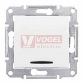 SDN0401121 Přepínač střídavý s červenou signalizační kontrolkou, ř. 6Ss, polar