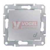 SDN0800160 Ovládač tlačítkový "zvonek", ř. 1/0, alu