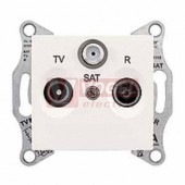 SDN3501223 Zásuvka TV-R-SAT průběžná 8 dB, cream