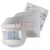 Senzor pohybu LUXA 101-180 bílé, nástěnná montáž,  žárovky, zářivky, halogenové žárovky VÝROBA UKONČENA