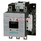 3RT1065-6AP36 Stykač 132 kW / 400 V / 50 Hz / AC-3, Ie 265 A / AC-3, Uc AC/DC220 ÷ 240 V, 2x NO, 2x NC, velikost 300, 3pól (39127)