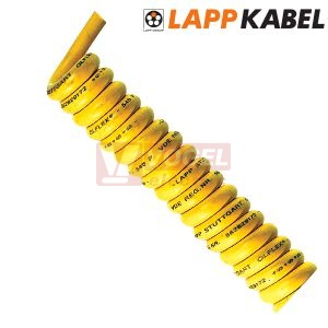 ÖLFLEX SPIRAL 540 P  5G0,75/300kabel spirální  300/1000mm, PUR žlutý, 1x ze/žl, volné konce 200/600mm (71220119)