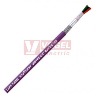 PROFIBUS Unitronic BUS L2/FIP 105 1x2x0,64 fialový, pro pevné uložení, do teplot až +105st.C (2170630)