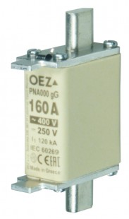 Pojistka PNA000  16A aM/500VAC