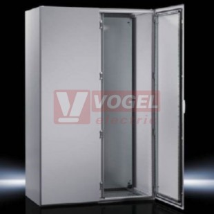 SE5843.500 Samostatně stojící skříň ES, švh 1200x2000x400mm, 2 dvéřová, vč.montážní desky, IP55, RAL7035