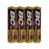 Baterie  1,50 V LR03 mikro alkalická, BC Extra Power (AAA), shrink 4ks