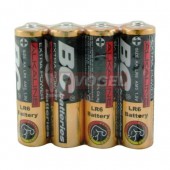 Baterie  1,50 V LR6 tužková alkalická, BC Extra Power, shrink 4ks (vel.AA)