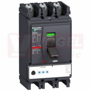 LV432676 3P3D MICROLOGIC 2.3 400A NSX400F, jistič výkovový 36kA 380/415VAC pro energetiku